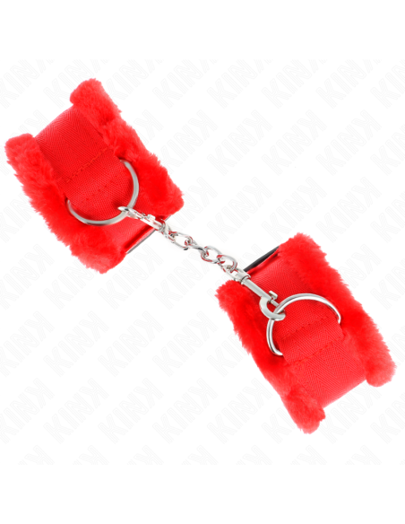 KINK MUNEQUERAS FORRADA ROJO AJUSTABLE 17 31 CM X 7 CM KINK MUNEQUERAS FORRADA ROJO AJUSTABLE 17 31 CM X 7 CM