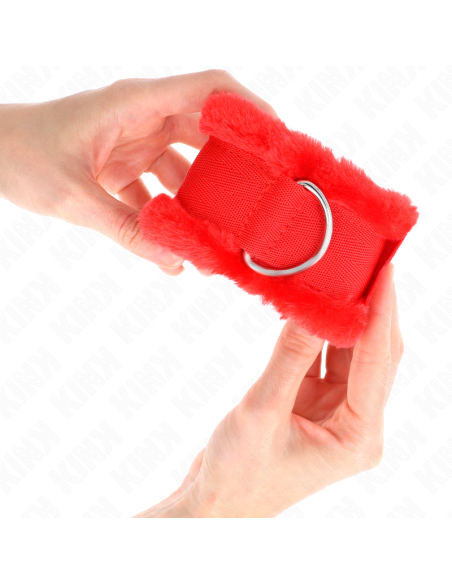 KINK MUNEQUERAS FORRADA ROJO AJUSTABLE 17 31 CM X 7 CM KINK MUNEQUERAS FORRADA ROJO AJUSTABLE 17 31 CM X 7 CM
