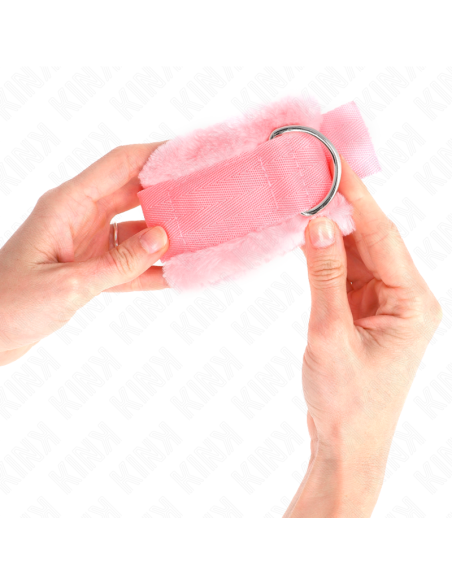 KINK MUNEQUERAS FORRADA ROSA AJUSTABLE 17 31 CM X 7 CM KINK MUNEQUERAS FORRADA ROSA AJUSTABLE 17 31 CM X 7 CM