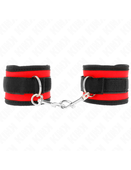 KINK MUNEQUERAS NYLON ROJO NEGRO MODELO 2 AJUSTABLE 18 35 CM X 6 CM KINK MUNEQUERAS NYLON ROJO NEGRO MODELO 2 AJUSTABLE 18 35 CM X 6 CM