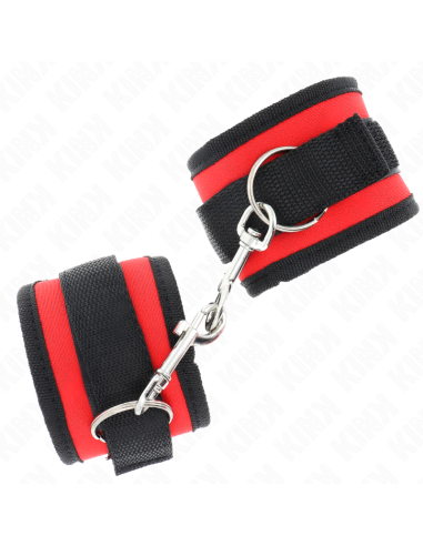 KINK MUNEQUERAS NYLON ROJO NEGRO MODELO 2 AJUSTABLE 18 35 CM X 6 CM