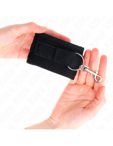 KINK MUNEQUERAS NYLON NEGRO MODELO 2 AJUSTABLE 18 35 CM X 6 CM