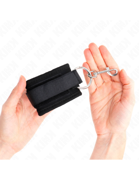 KINK MUNEQUERAS NEGRO AJUSTABLE 18 35 CM X 6 CM KINK MUNEQUERAS NEGRO AJUSTABLE 18 35 CM X 6 CM