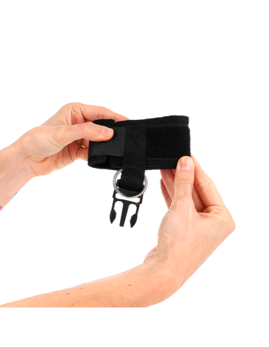 KINK MUNEQUERAS NEOPRENO CON CIERRE DE GANCHO NEGRO AJUSTABLE 22 34 CM