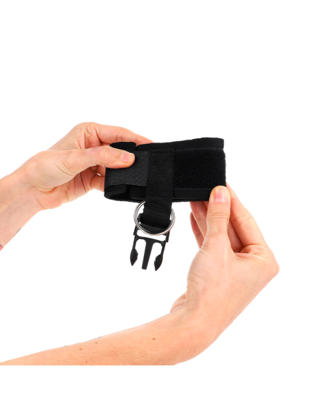 KINK MUNEQUERAS NEOPRENO CON CIERRE DE GANCHO NEGRO AJUSTABLE 22 34 CM