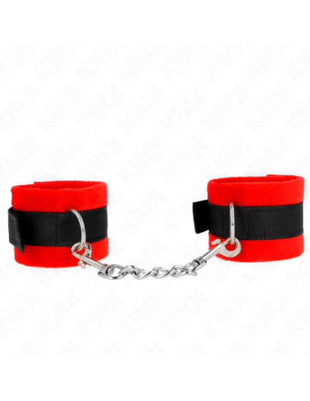 KINK MUNEQUERAS PARA PRINCIPIANTES NEGRO ROJO 30 X 7 CM KINK MUNEQUERAS PARA PRINCIPIANTES NEGRO ROJO 30 X 7 CM