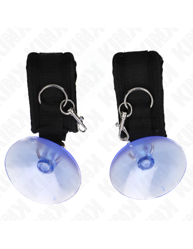 KINK MUNEQUERAS CON VENTOSA NEGRO AJUSTABLE 29 40 CM X 5 CM