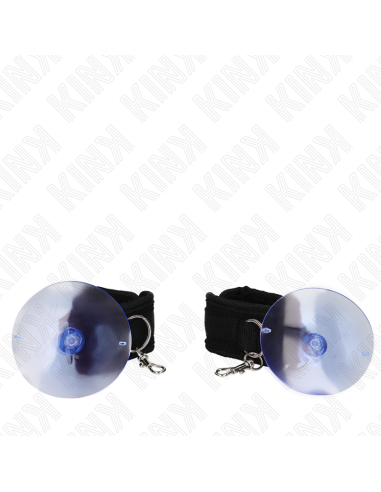 KINK MUNEQUERAS CON VENTOSA NEGRO AJUSTABLE 29 40 CM X 5 CM