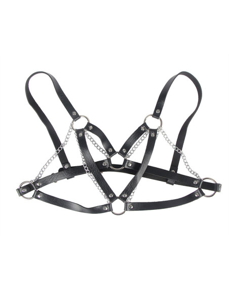 SUBBLIME 953713 CINTURON DE BONDAGE PUNK HEBILLA METAL NEGRO TALLA UNICA SUBBLIME 953713 CINTURON DE BONDAGE PUNK HEBILLA METAL NEGRO TALLA UNICA