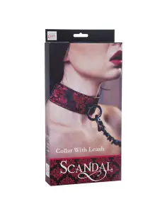 CALEXOTICS SCANDAL COLLAR CON CORREA NEGRA 2