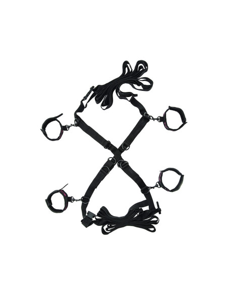 CALEXOTICS SCANDAL SET DE ATADURAS CRUZADAS CAMA CALEXOTICS SCANDAL SET DE ATADURAS CRUZADAS CAMA