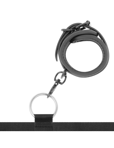 FETISH SUBMISSIVE SET ATADURAS CAMA LUXURY CON FORRO DE NEOPRENO