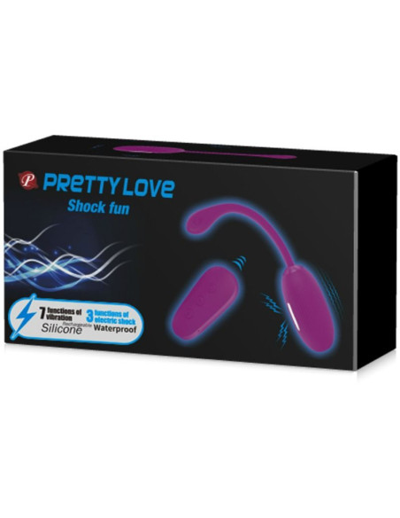 PRETTY LOVE SHOCK FUN HUEVO VIBRADOR Y ELECTROSHOCK PRETTY LOVE SHOCK FUN HUEVO VIBRADOR Y ELECTROSHOCK