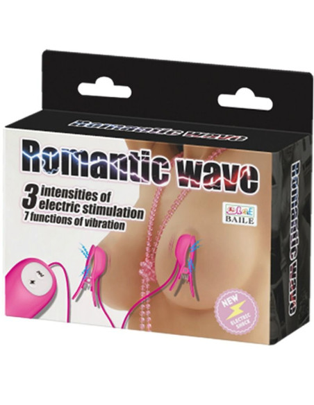 BAILE ROMANTIC WAVE PIZAS CON VIBRACION Y ELECTROSHOCK FUCSIA