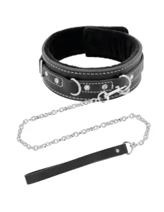 DARKNESS COLLAR LEATHER CON CORREA ALTA CALIDAD 2