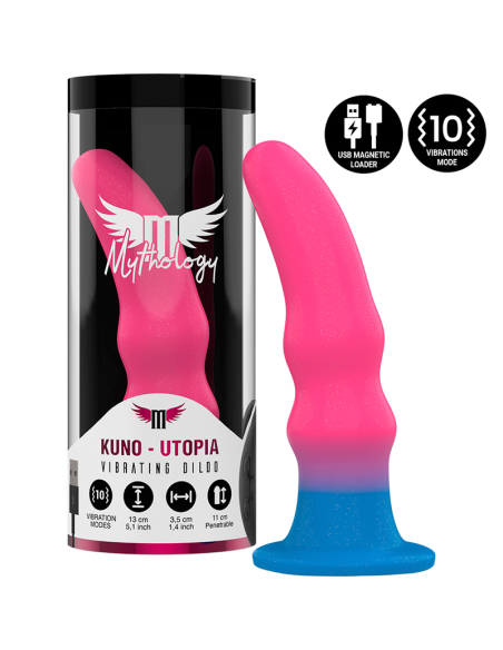 MYTHOLOGY KUNO UTOPIA DILDO S VIBRADOR COMPATIBLE CON WATCHME WIRELESS TECHNOLOGY