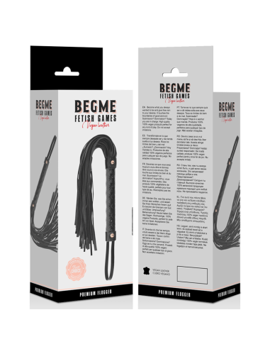 BEGME BLACK EDITION LATIGO CUERO VEGANO