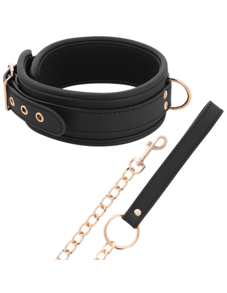 COQUETTE CHIC DESIRE FANTASY COLLAR CUERO VEGANO CON CORREA Y FORRO DE NEOPRENO COQUETTE CHIC DESIRE FANTASY COLLAR CUERO VEGANO CON CORREA Y FORRO DE NEOPRENO