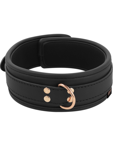 COQUETTE CHIC DESIRE FANTASY COLLAR CUERO VEGANO CON CORREA Y FORRO DE NEOPRENO