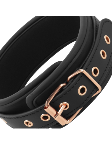 COQUETTE CHIC DESIRE FANTASY COLLAR CUERO VEGANO CON CORREA Y FORRO DE NEOPRENO