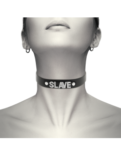 COQUETTE CHIC DESIRE CHOKER CUERO VEGANO SLAVE 2