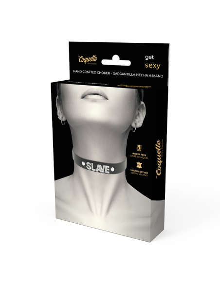 COQUETTE CHIC DESIRE CHOKER CUERO VEGANO SLAVE COQUETTE CHIC DESIRE CHOKER CUERO VEGANO SLAVE
