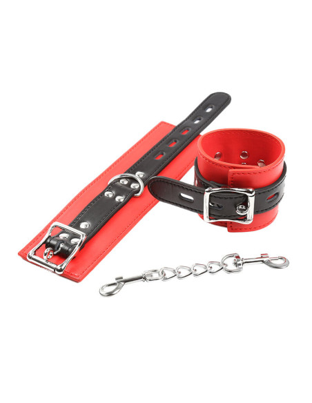 OHMAMA FETISH LOCKING BUCKLING WRIST RESTRAINTS OHMAMA FETISH LOCKING BUCKLING WRIST RESTRAINTS