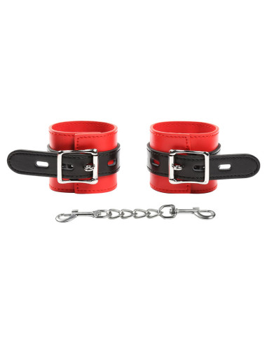 OHMAMA FETISH LOCKING BUCKLING WRIST RESTRAINTS