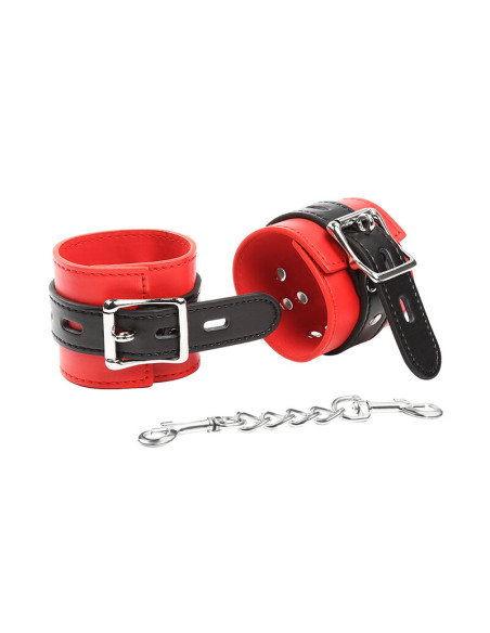 OHMAMA FETISH LOCKING BUCKLING WRIST RESTRAINTS OHMAMA FETISH LOCKING BUCKLING WRIST RESTRAINTS