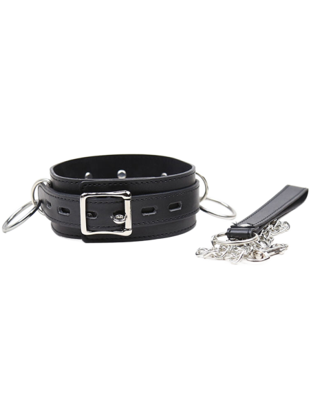 OHMAMA FETISH COLLAR SUMISION CON 3 ANILLAS OHMAMA FETISH COLLAR SUMISION CON 3 ANILLAS
