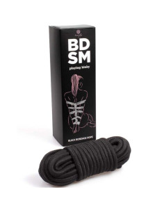 SECRETPLAY CUERDA BONDAGE NEGRA BDSM COLLECTION 2