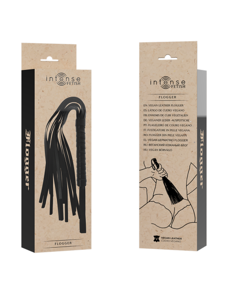 INTENSE FETISH LATIGO DE CUERO VEGANO INTENSE FETISH LATIGO DE CUERO VEGANO