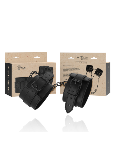 INTENSE FETISH TOBILLERAS DE CUERO VEGANO INTENSE FETISH TOBILLERAS DE CUERO VEGANO