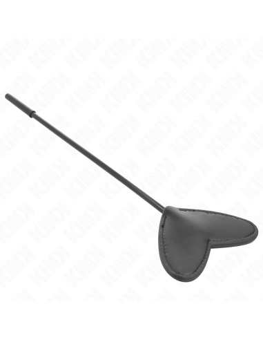 KINK PALA FORMA DE CORAZON NEGRO 33 X 10 CM