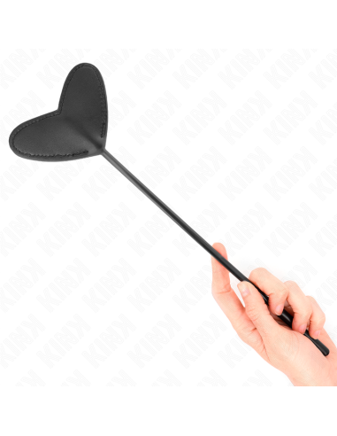 KINK PALA FORMA DE CORAZON NEGRO 33 X 10 CM