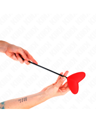 KINK PALA FORMA DE CORAZON ROJO 33 X 10 CM