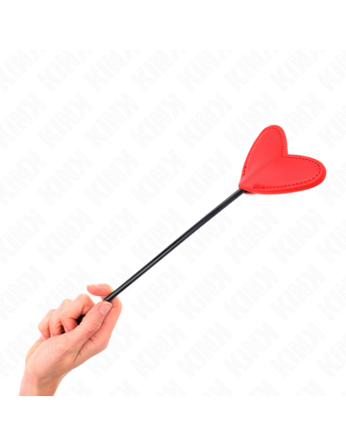 KINK PALA FORMA DE CORAZON ROJO 33 X 10 CM