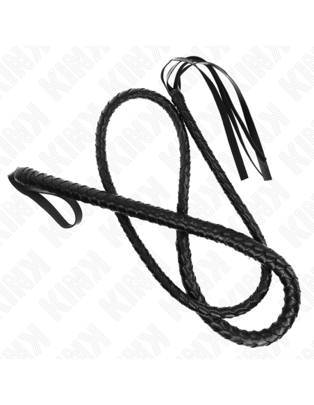 KINK LATIGO DE SERPIENTE LARGO NEGRO 210 CM KINK LATIGO DE SERPIENTE LARGO NEGRO 210 CM