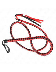 KINK LATIGO DE SERPIENTE LARGO ROJO 210 CM