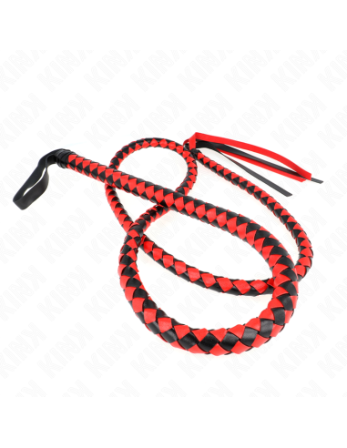 KINK LATIGO DE SERPIENTE LARGO ROJO 210 CM