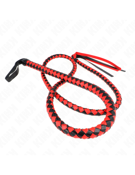 KINK LATIGO DE SERPIENTE LARGO ROJO 210 CM KINK LATIGO DE SERPIENTE LARGO ROJO 210 CM