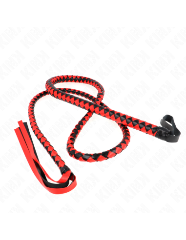 KINK LATIGO DE SERPIENTE LARGO ROJO 210 CM