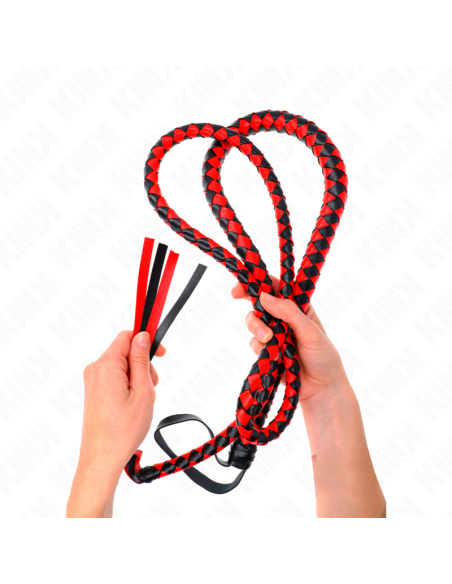 KINK LATIGO DE SERPIENTE LARGO ROJO 210 CM KINK LATIGO DE SERPIENTE LARGO ROJO 210 CM