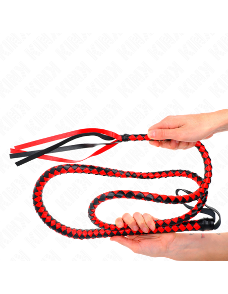 KINK LATIGO DE SERPIENTE LARGO ROJO 210 CM KINK LATIGO DE SERPIENTE LARGO ROJO 210 CM