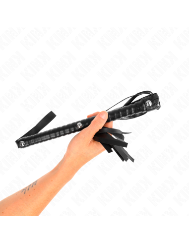 KINK LATIGO CON MANGO TEXTURIZADO NEGRO 485 CM