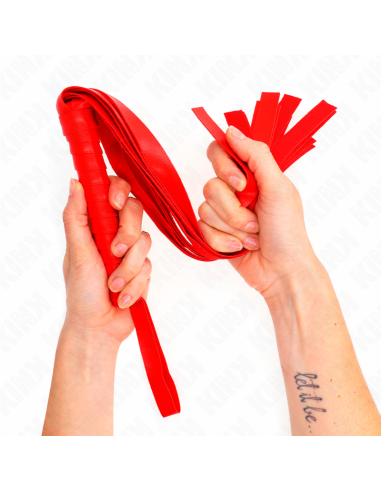 KINK LATIGO DE COLA ANCHA ROJO 485 CM