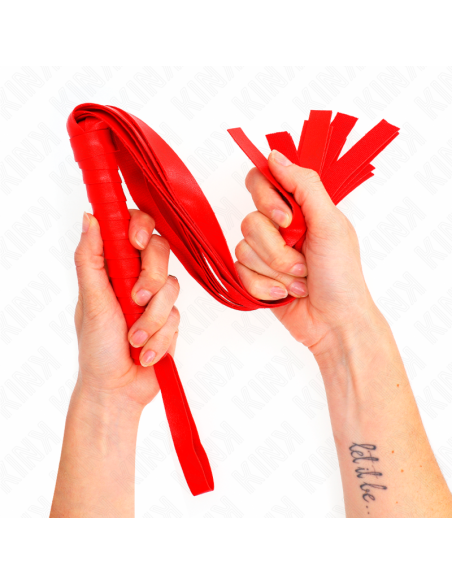 KINK LATIGO DE COLA ANCHA ROJO 485 CM KINK LATIGO DE COLA ANCHA ROJO 485 CM