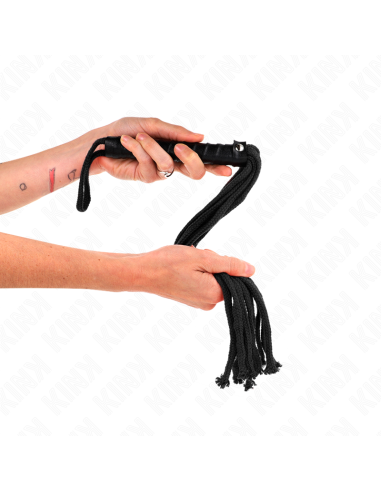 KINK LATIGO DE CUERDA NEGRO 56 CM
