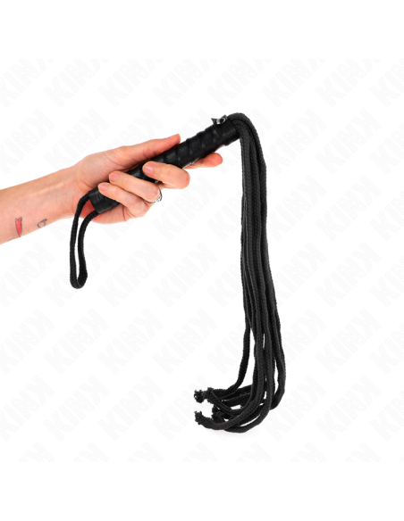 KINK LATIGO DE CUERDA NEGRO 56 CM