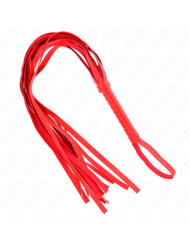 KINK LATIGO DE COLA LARGA Y MANGO CORTO ROJO 70 CM